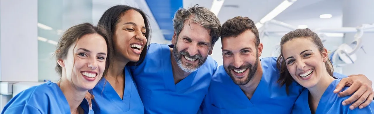 Happy Healthcare Practitioners