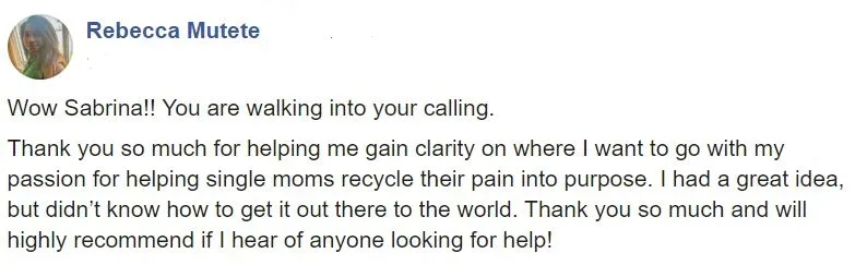 Rebecca - clarity Rebecca - clarity